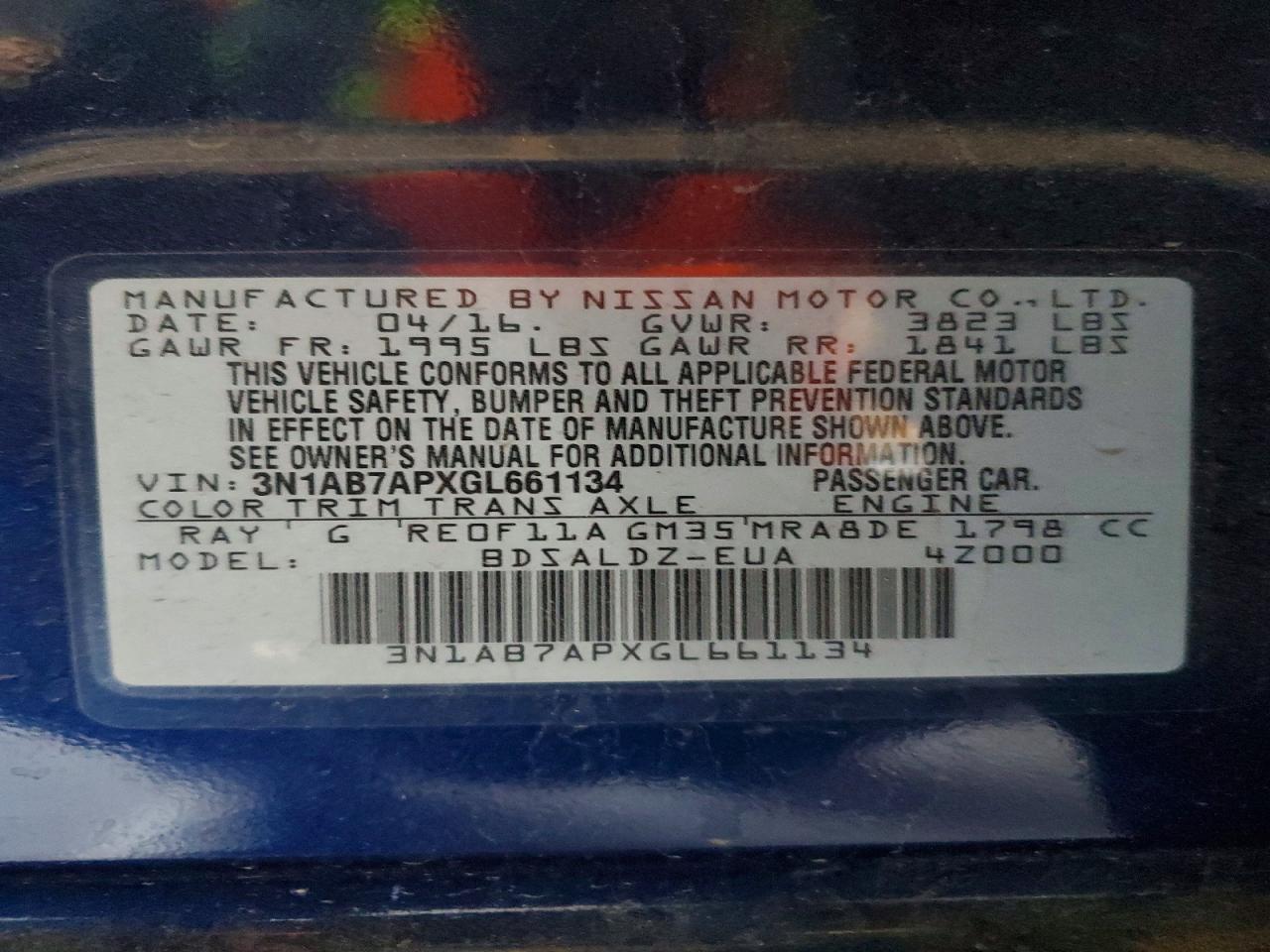 Nissan Sentra Sv