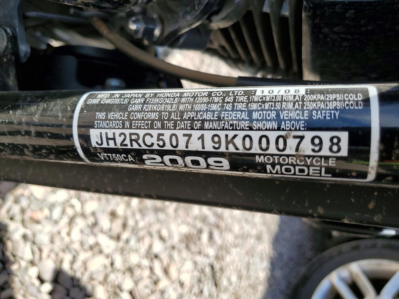 Honda Vt Cycle Ca