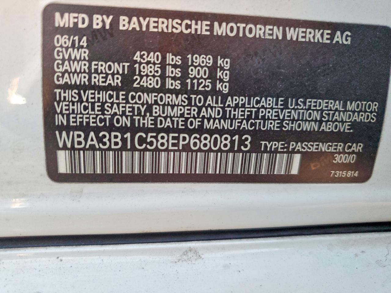 BMW 3 Series I
