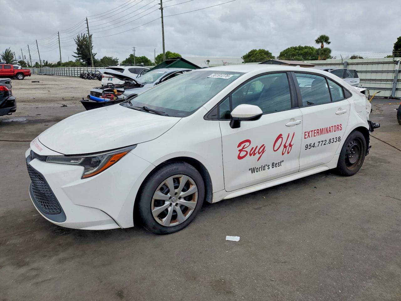 2020 Toyota Corolla 5YFEPRAE8LP******