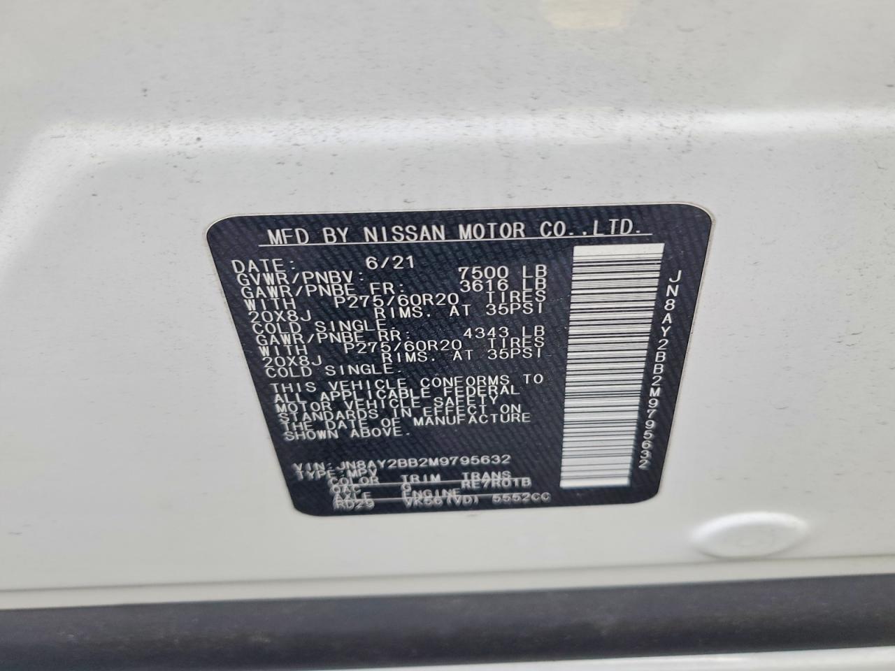 Nissan Armada Sl