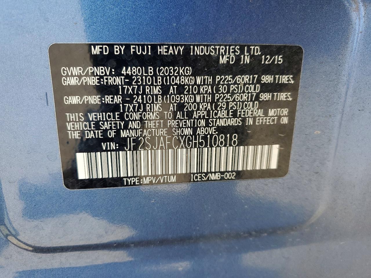 Subaru Forester 2.5i Premium