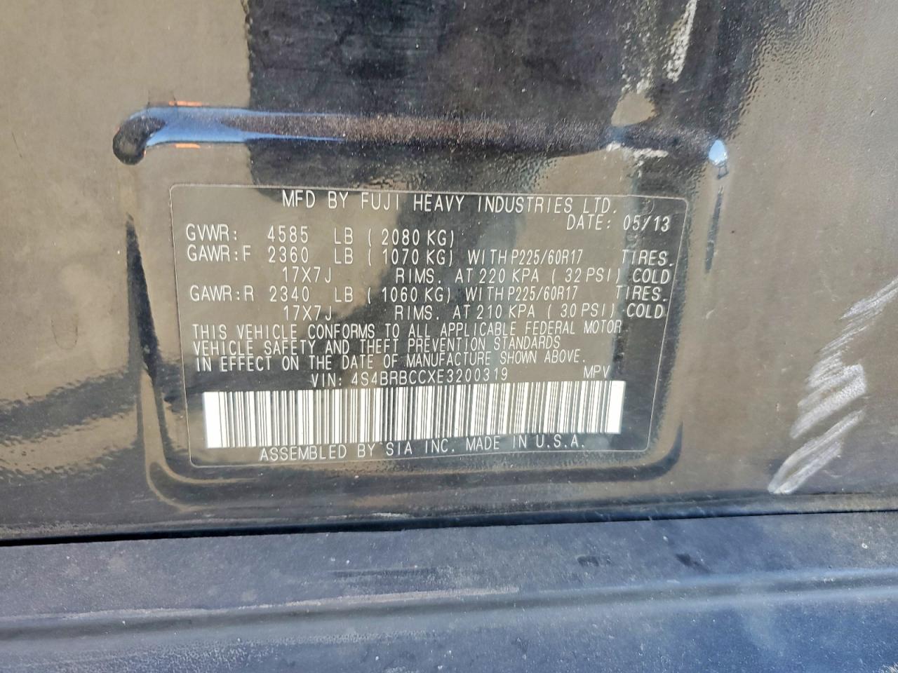 Subaru Outback 2.5i Premium