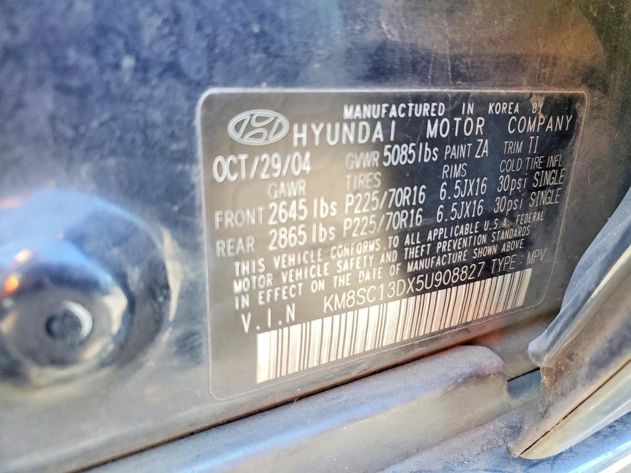 Hyundai SANTA FE Gls