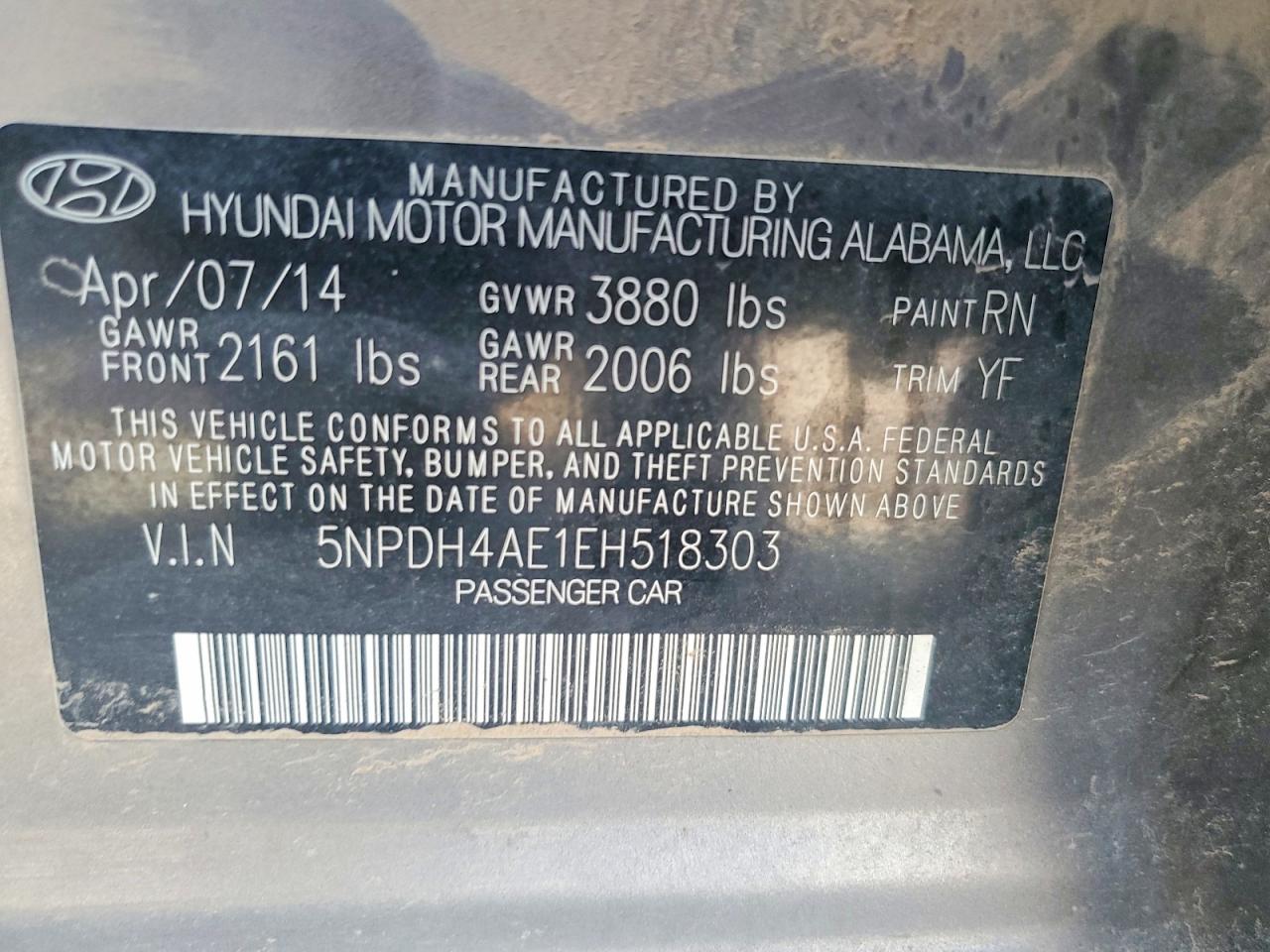 Hyundai ELANTRA Se