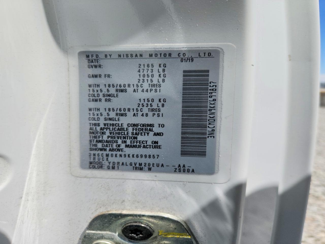 Nissan Nv Sv