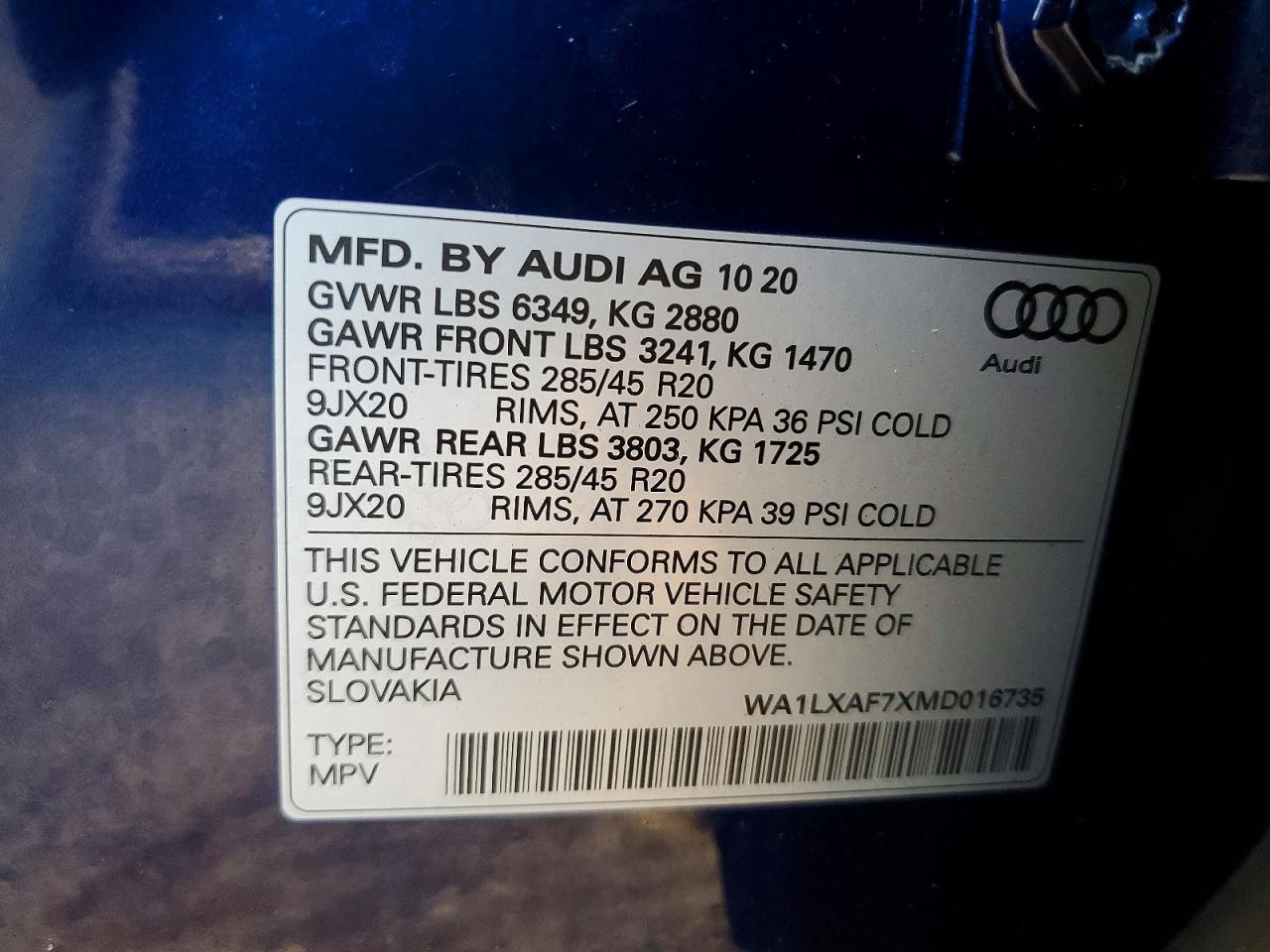 Audi Q7 Premium Plus