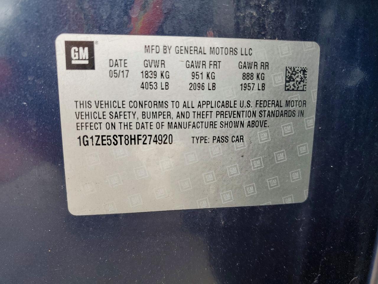 Chevrolet Malibu Lt
