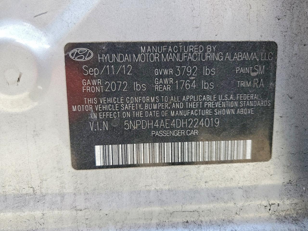 Hyundai ELANTRA Gls