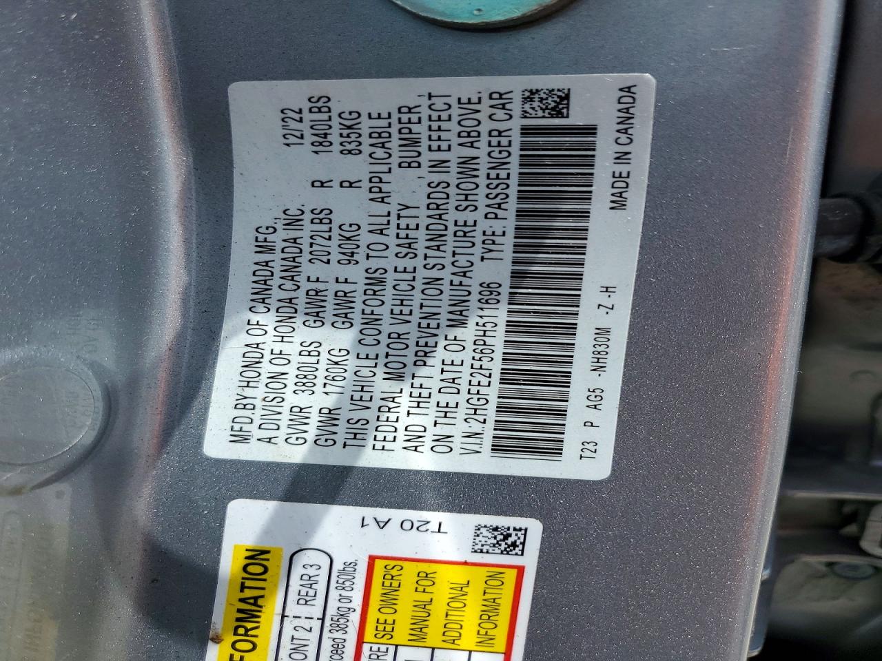 Honda Civic Sport