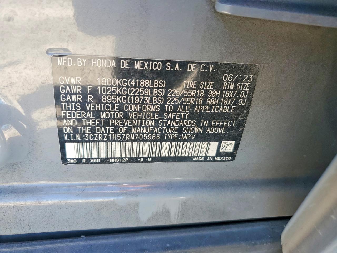 Honda HR-V Sport