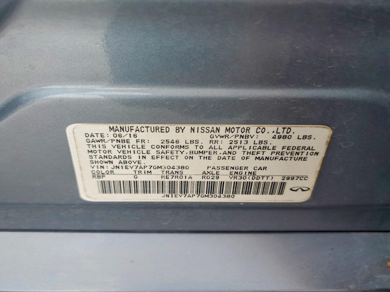 INFINITI Q50 3.0t Premium