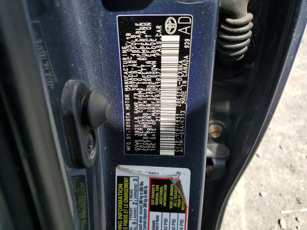 Toyota Corolla Le