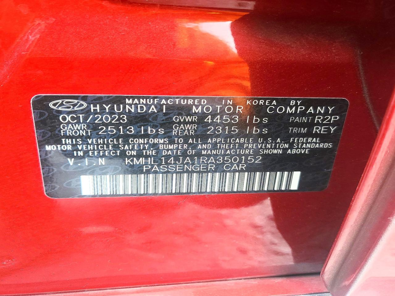 Hyundai SONATA Sel
