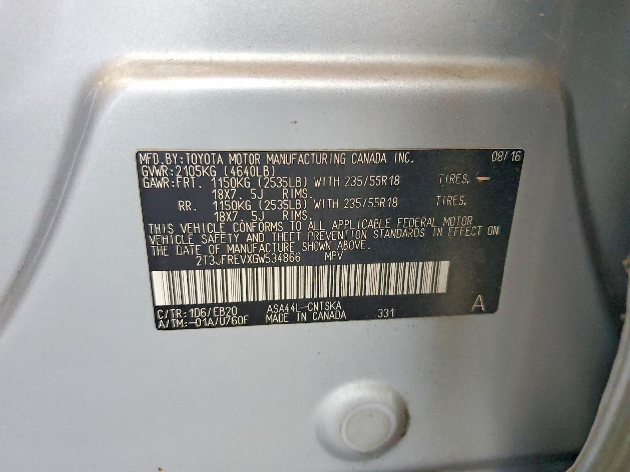 Toyota RAV4 Se