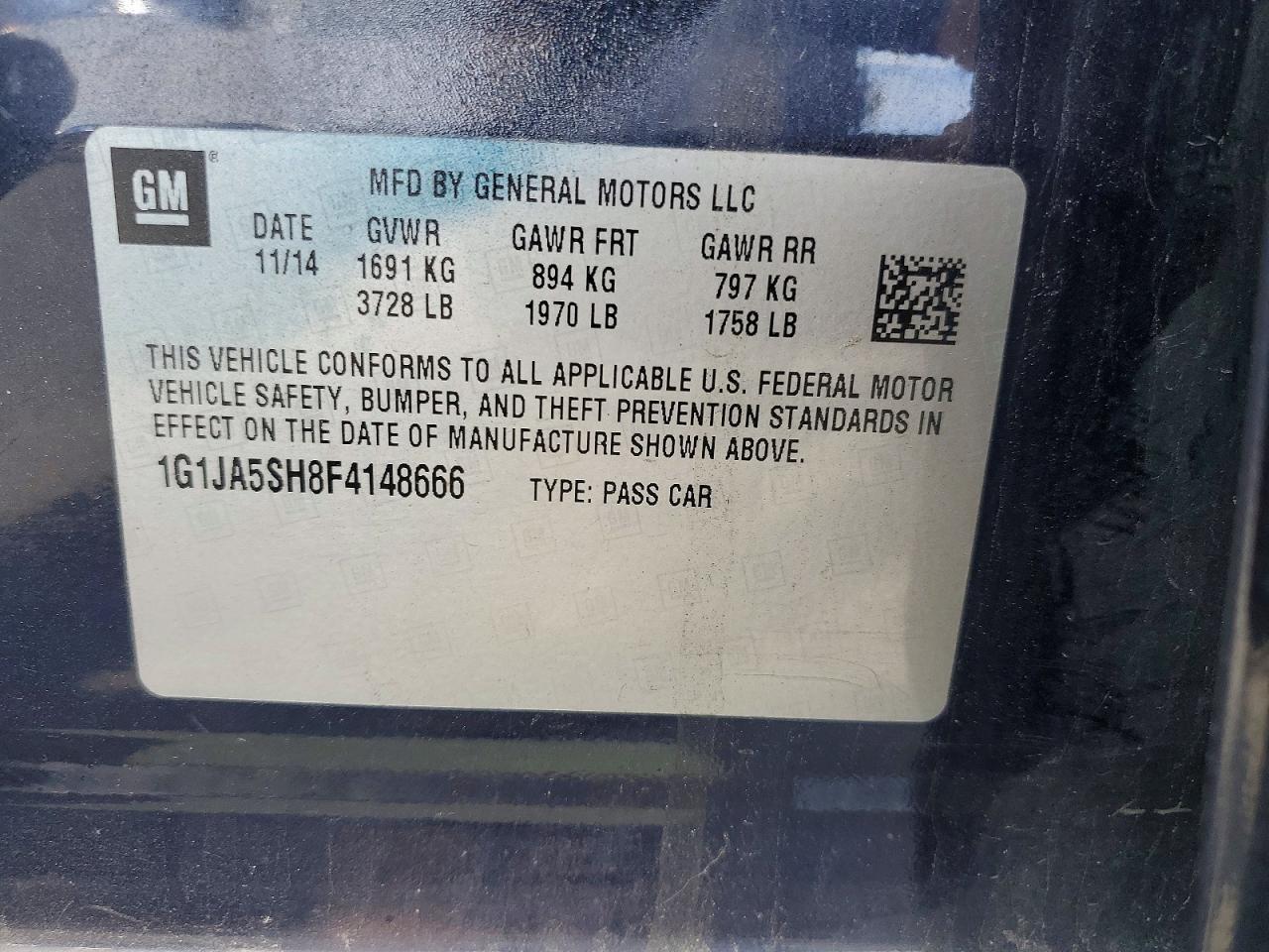 Chevrolet Sonic Ls