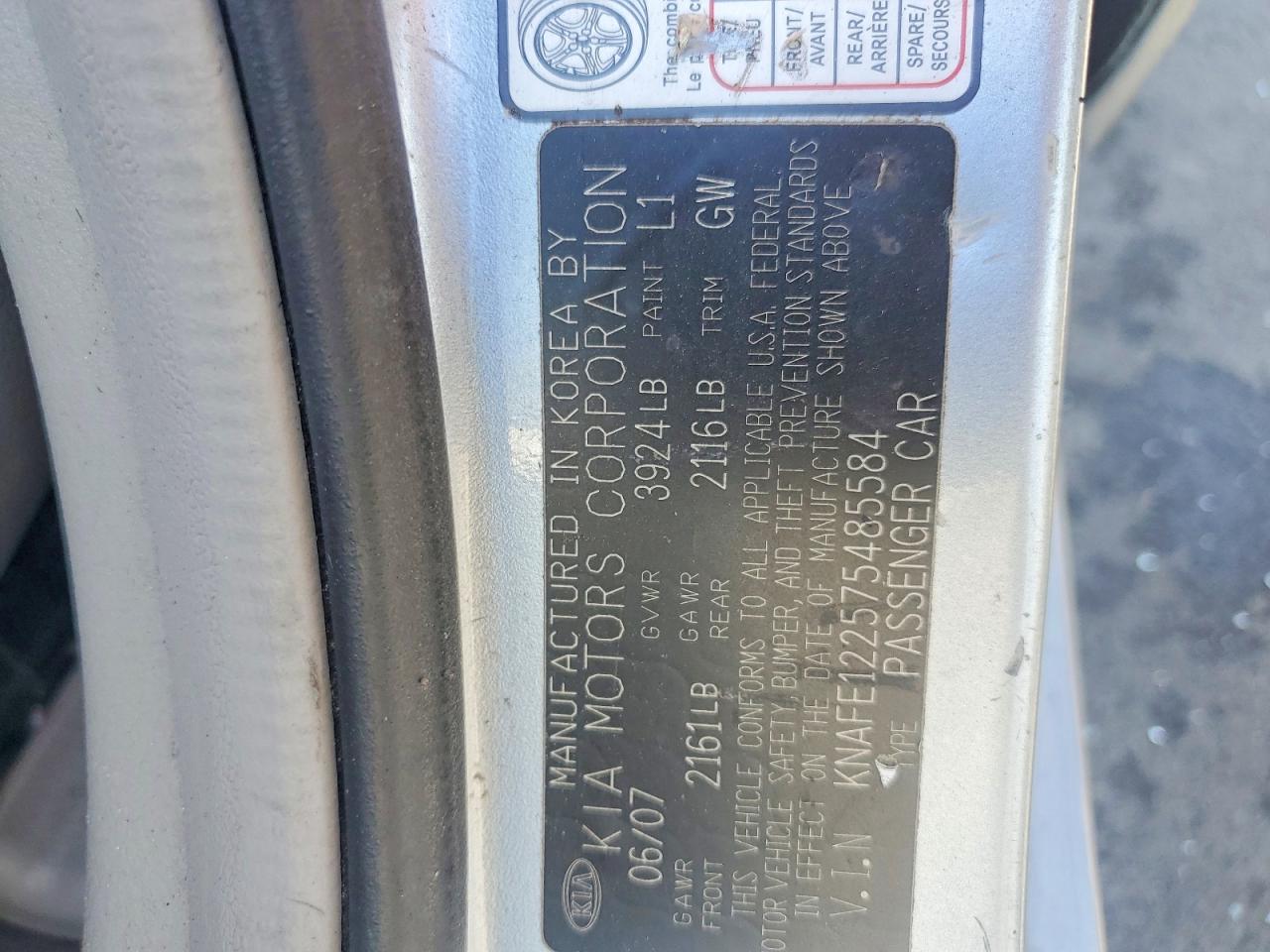 Kia Spectra Lx