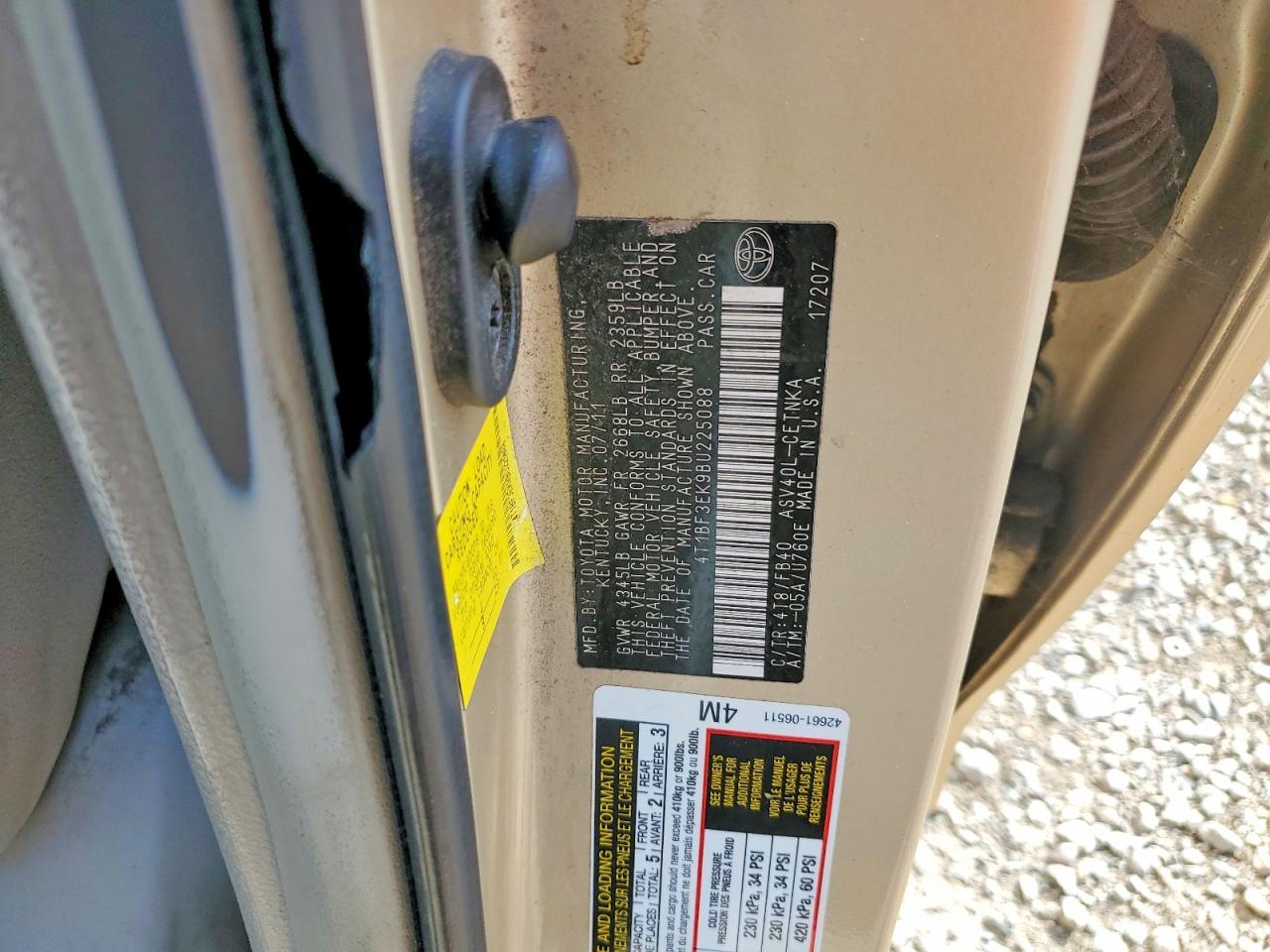 Toyota Camry Le