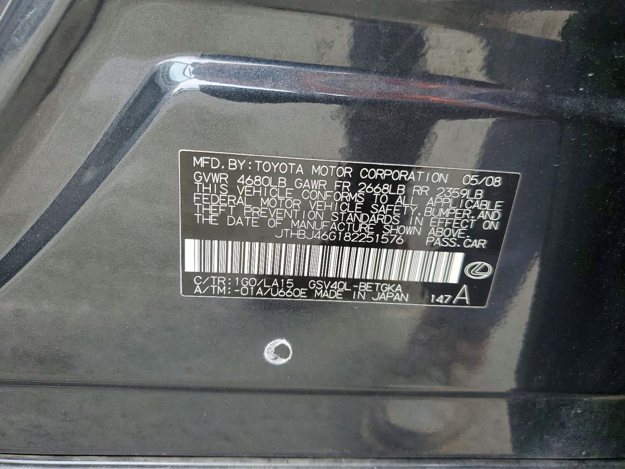 Lexus Es 350