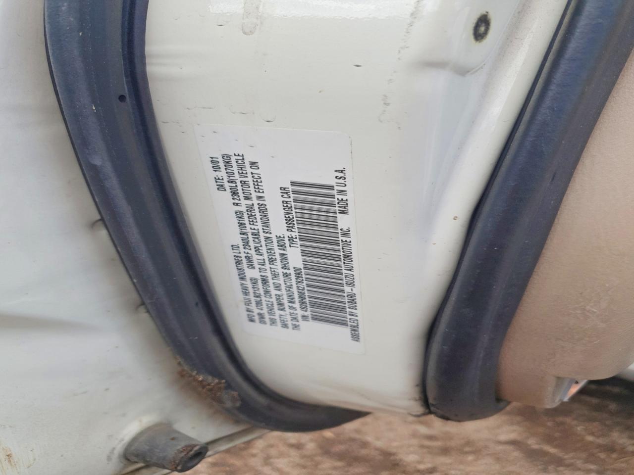 Subaru Legacy Outback H6 3.0 Ll Bean