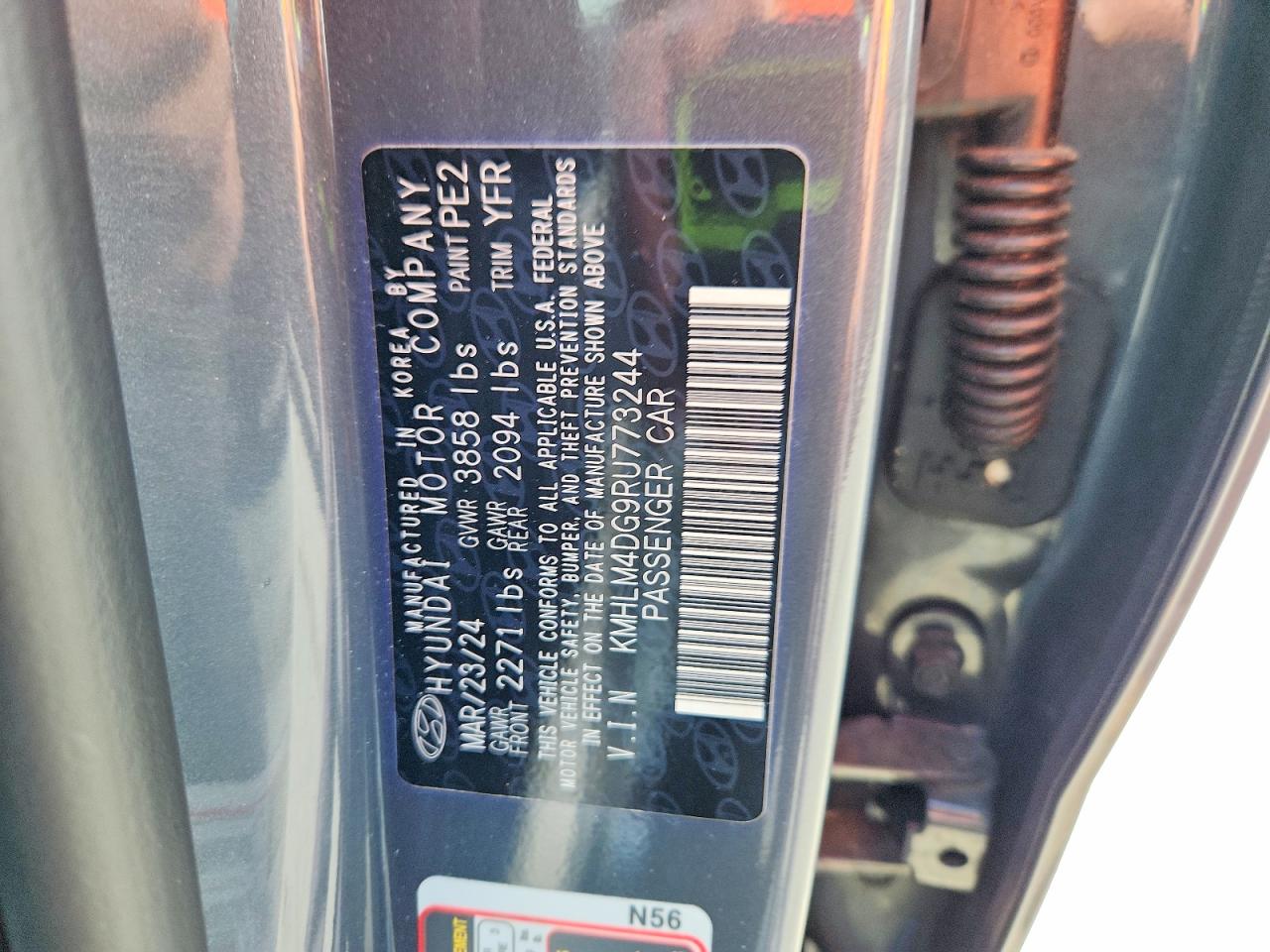 Hyundai ELANTRA Sel