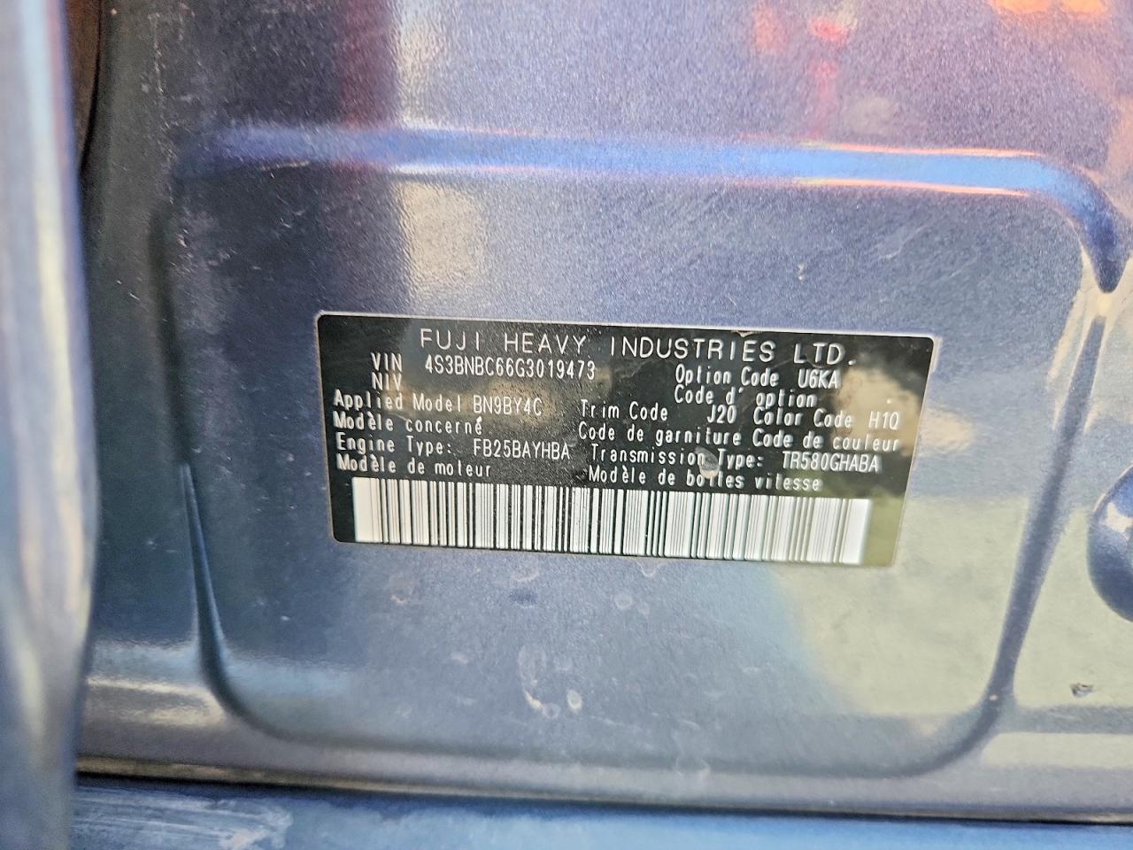 Subaru Legacy 2.5i Premium