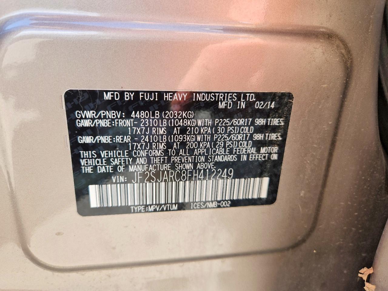 Subaru Forester 2.5i Limited
