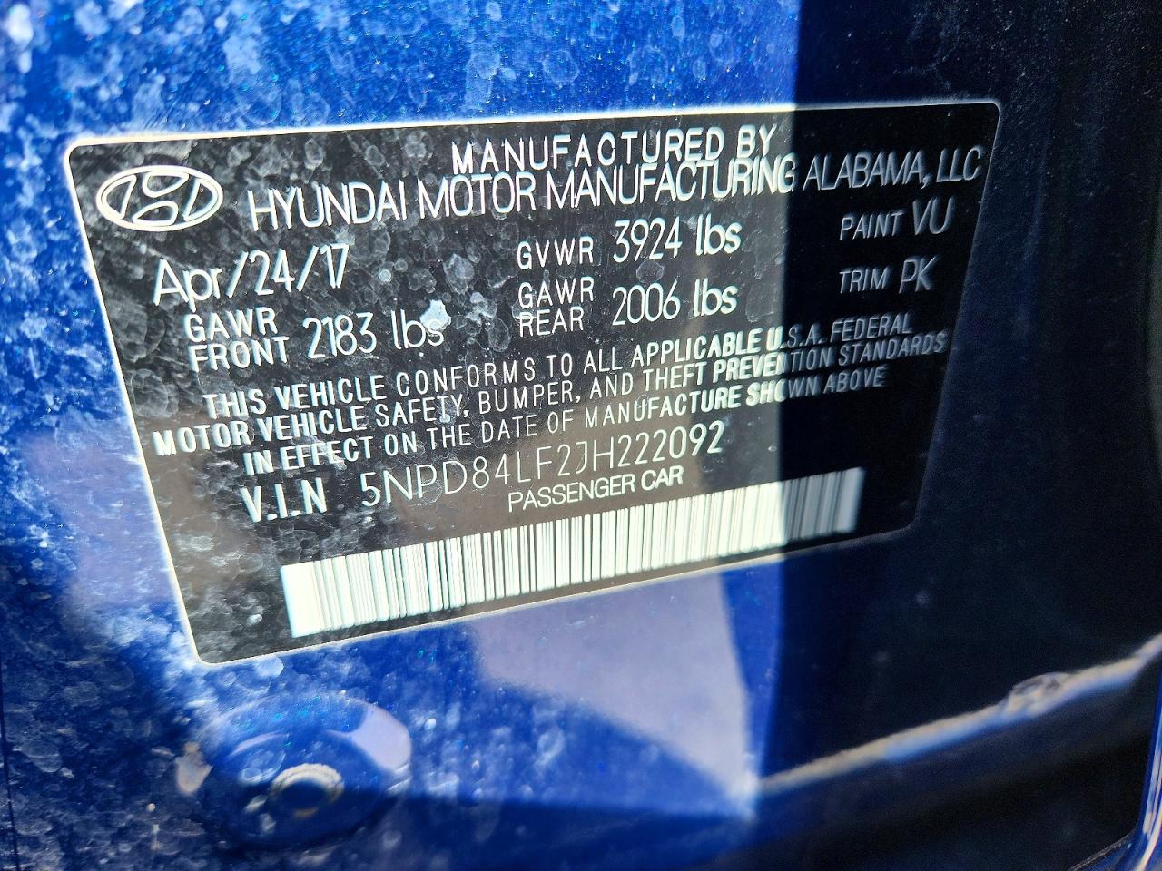 Hyundai ELANTRA Value Edition