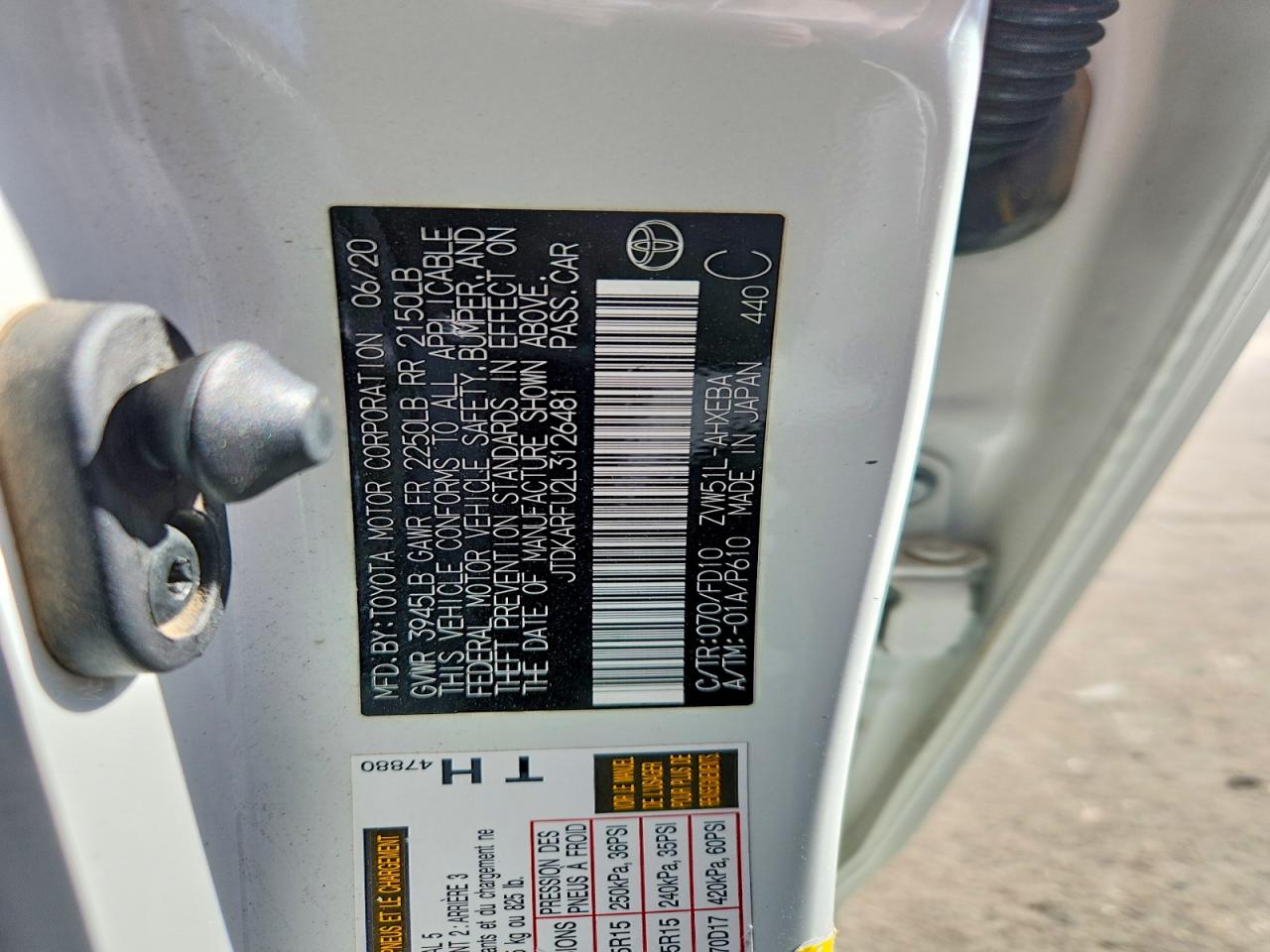 Toyota Prius Le