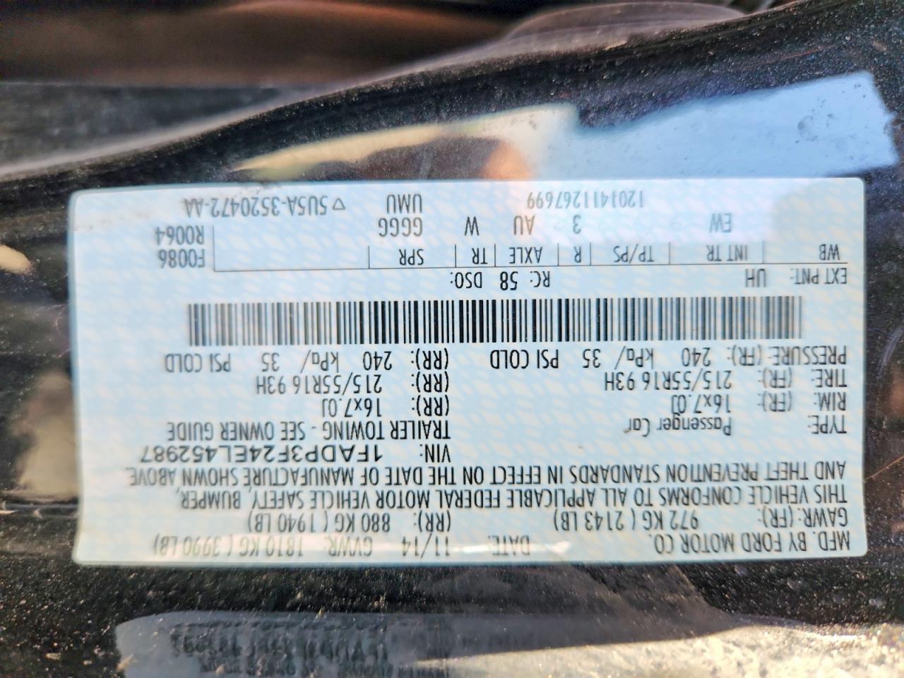 Ford Focus Se