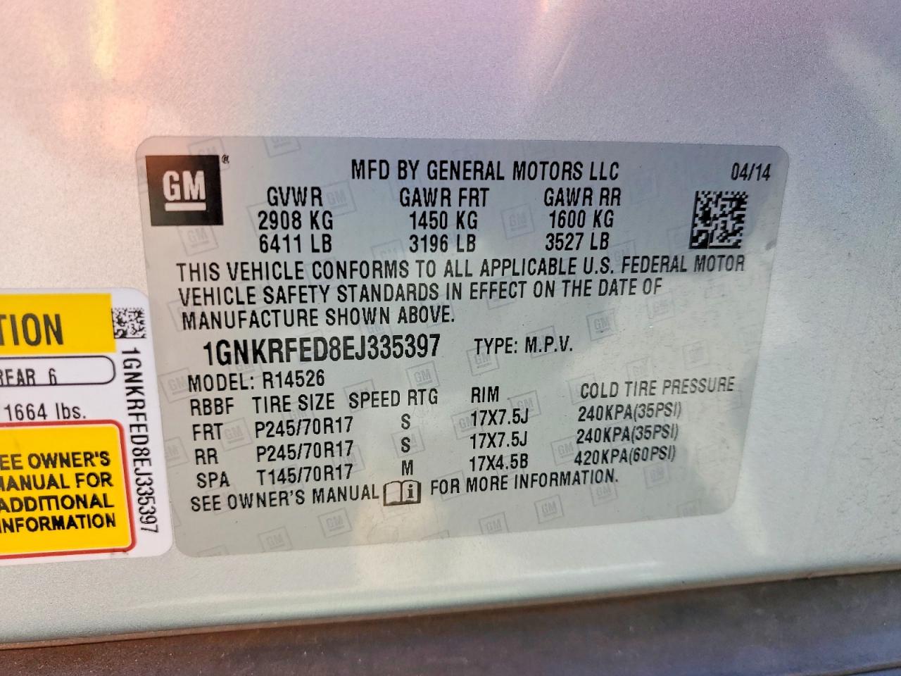 Chevrolet Traverse Ls