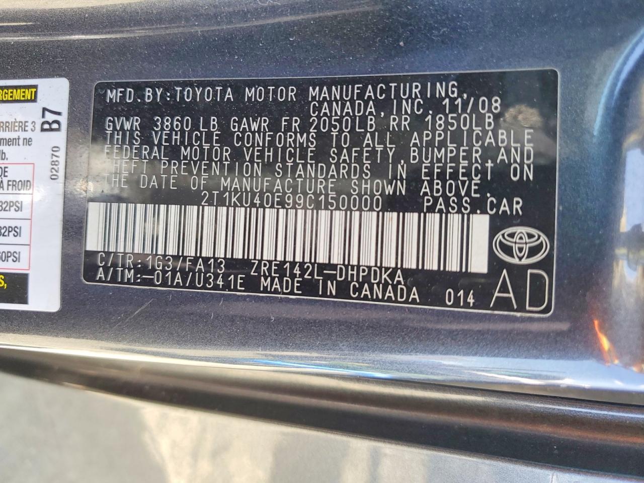 Toyota Matrix Base