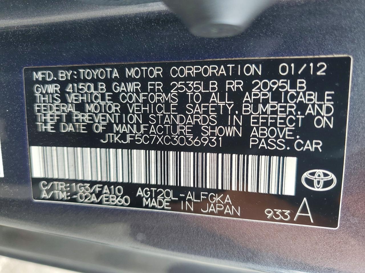 Scion TC Base