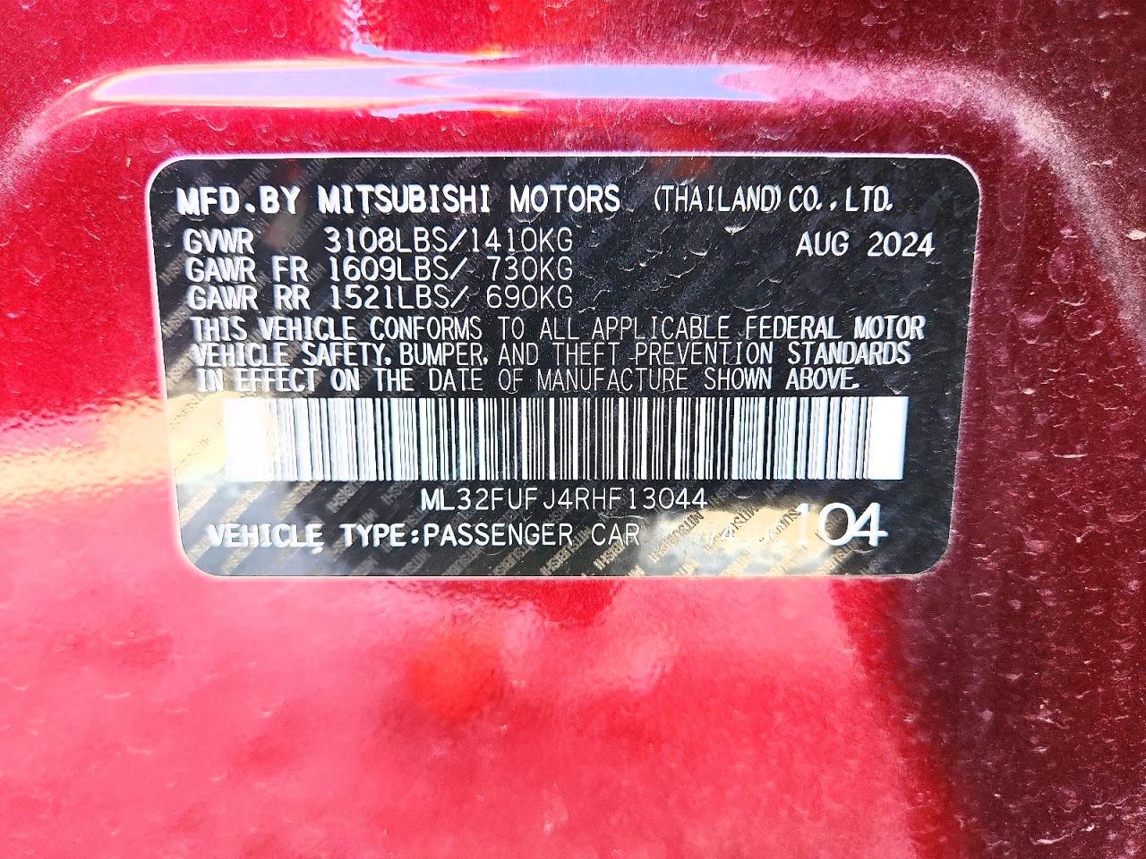 Mitsubishi Mirage G4 Es