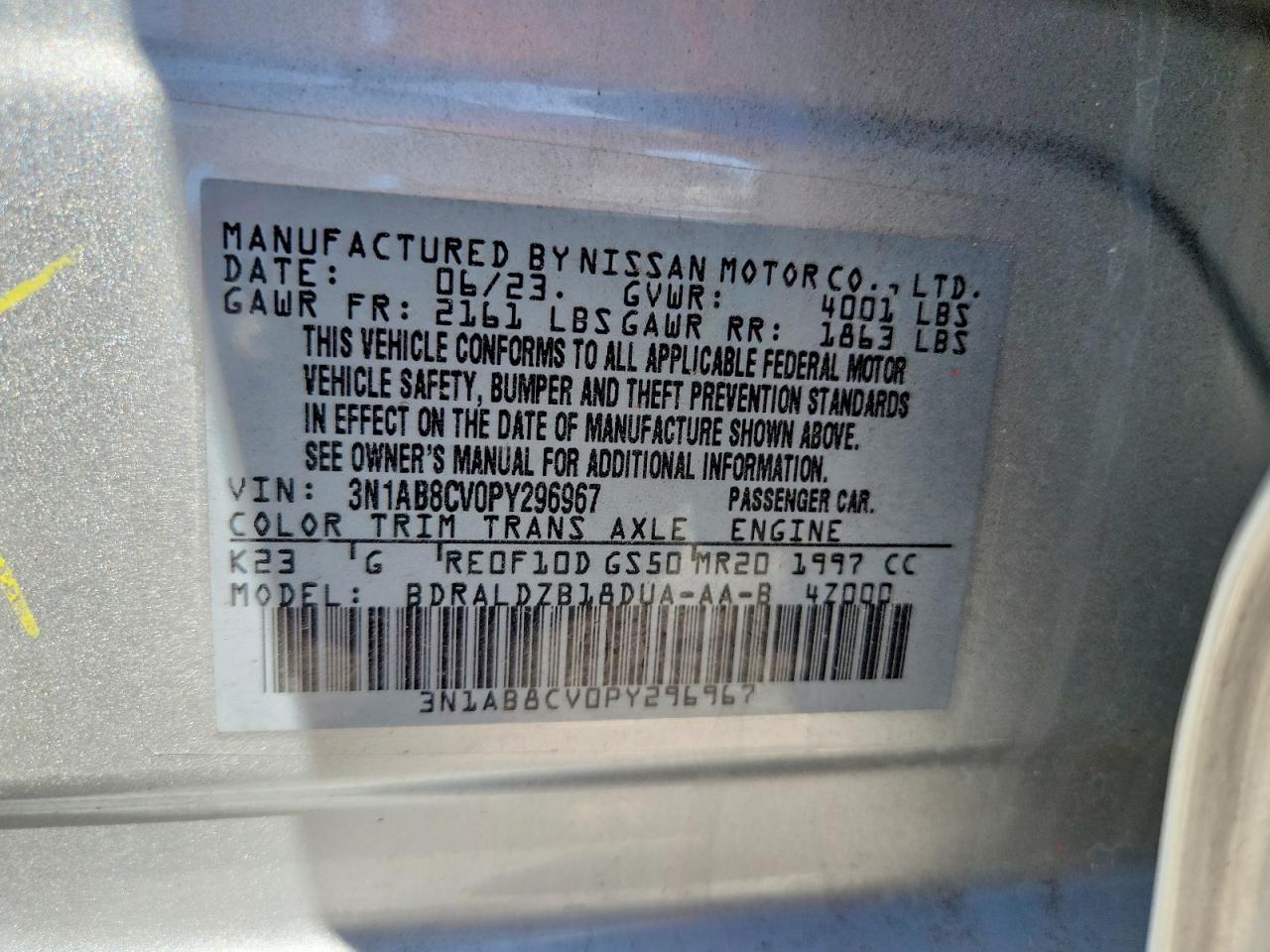 Nissan Sentra Sv