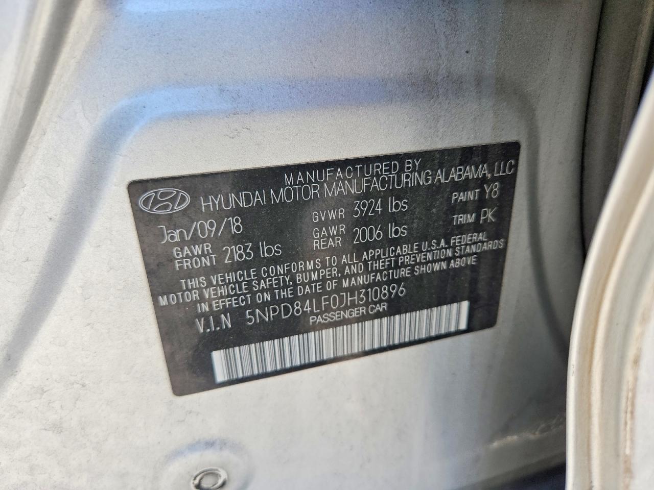 Hyundai ELANTRA Sel