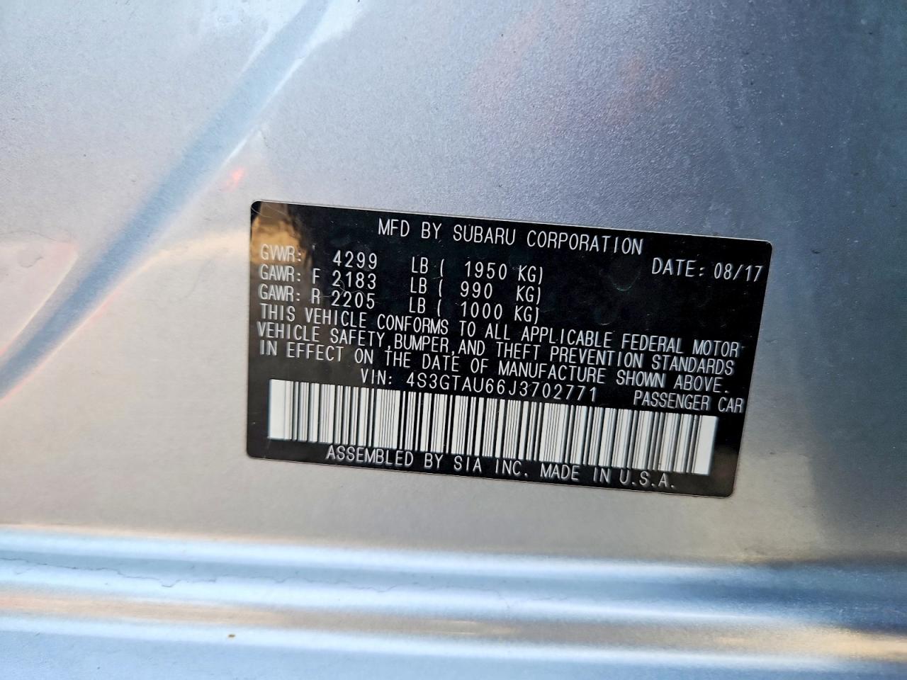 Subaru Impreza Limited
