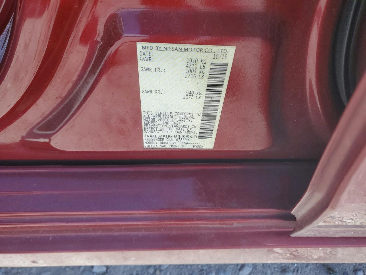 Nissan Altima 2.5 S