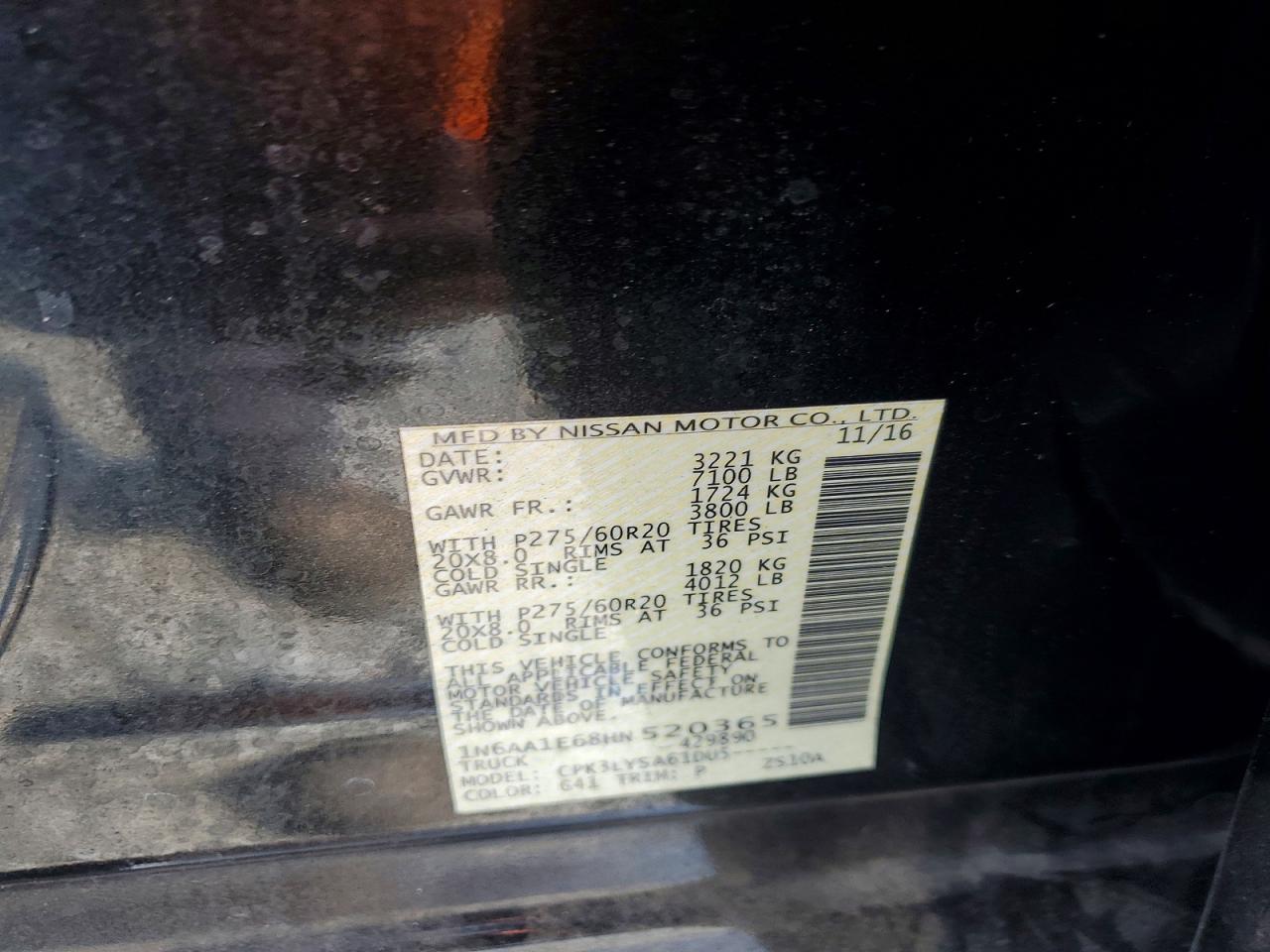 Nissan Titan Platinum Reserve