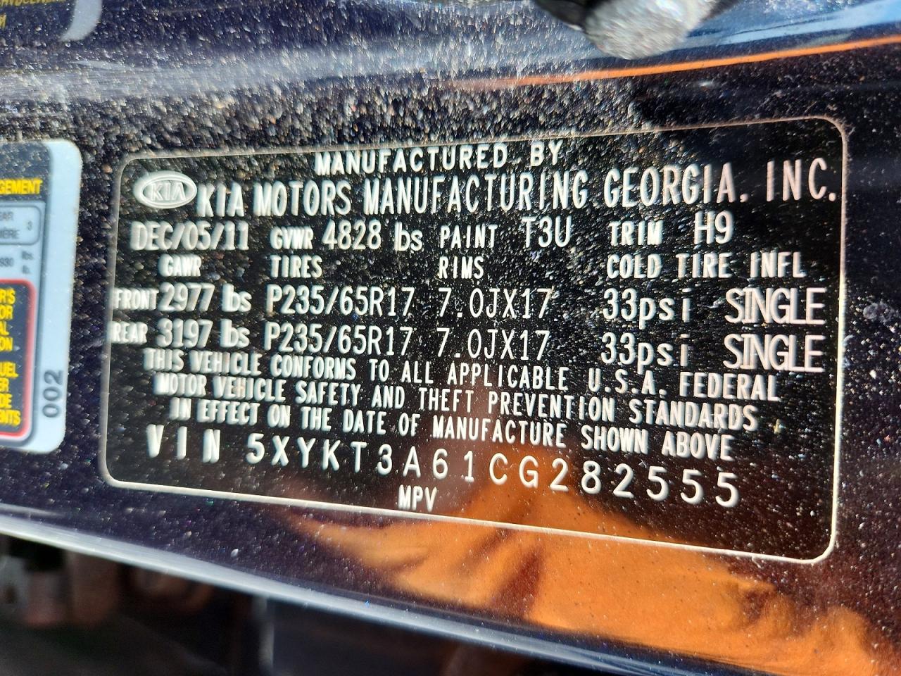 Kia Sorento Lx