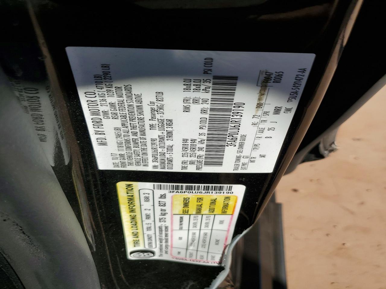 Ford Fusion Se Hybrid