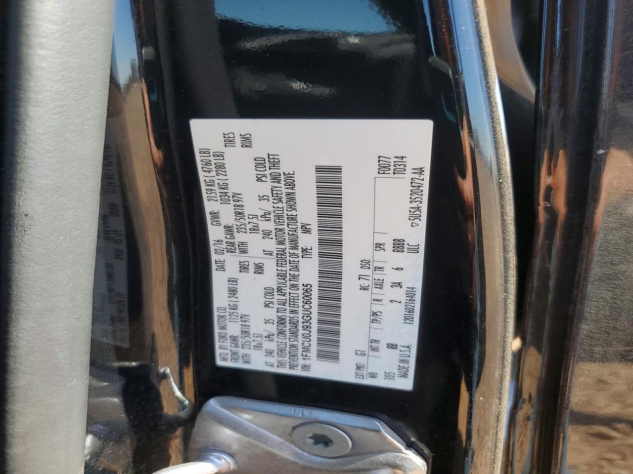 Ford Escape Titanium