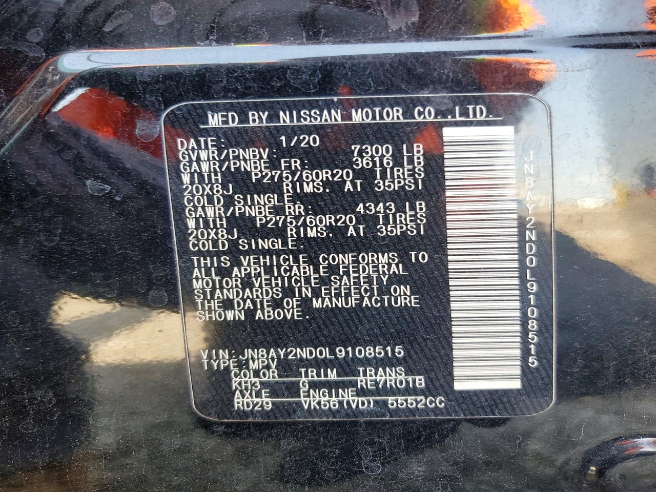 Nissan Armada Sl