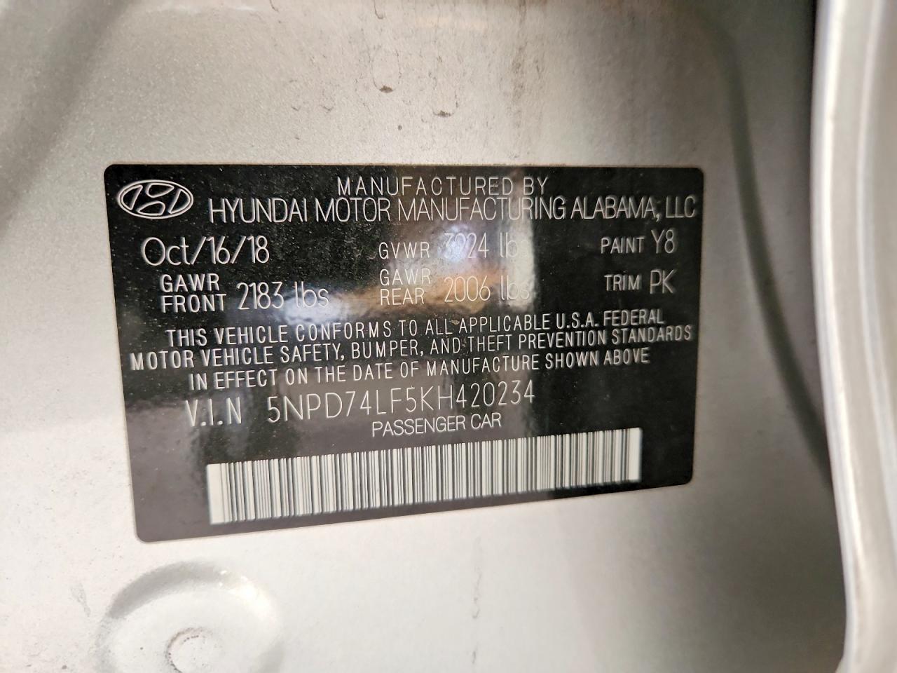 Hyundai ELANTRA Se