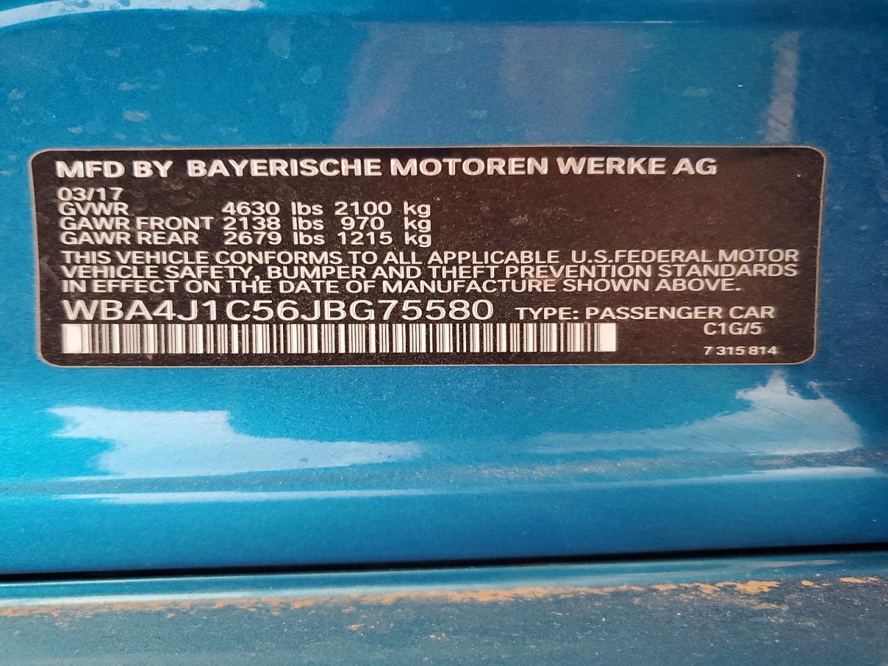 BMW 4 Series Gran Coupe