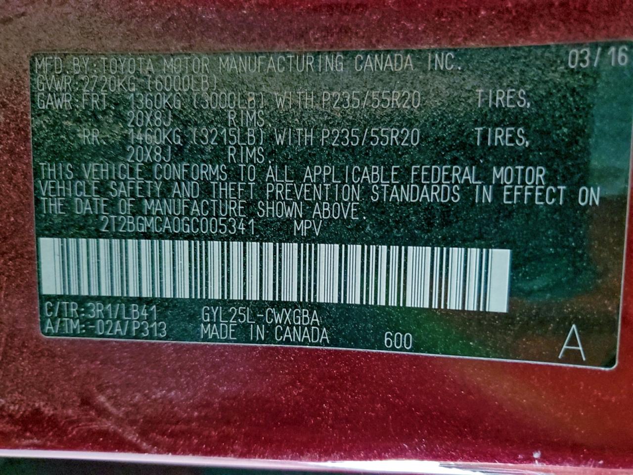 Lexus RX Base