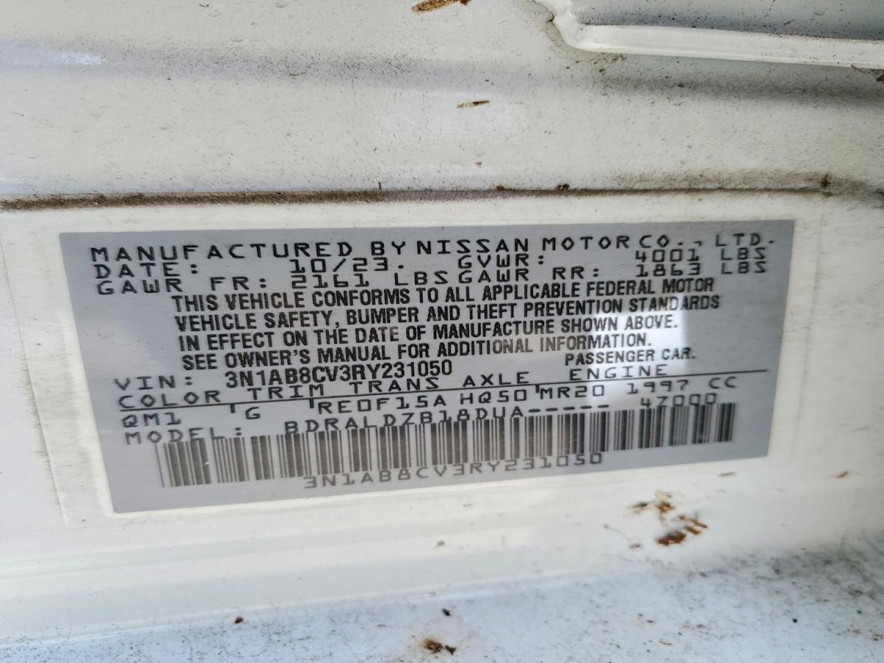 Nissan Sentra Sv