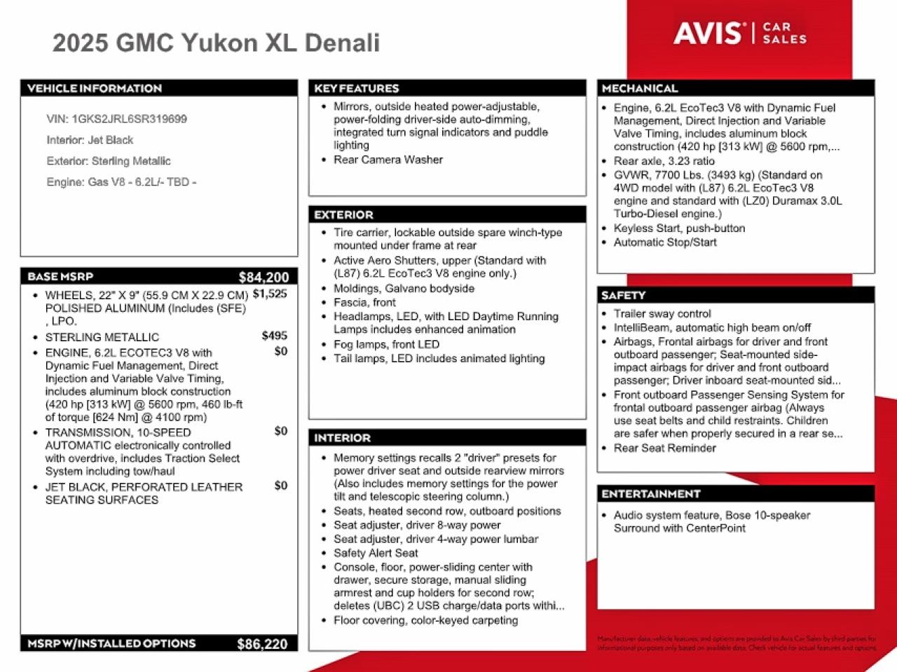 GMC Yukon Denali