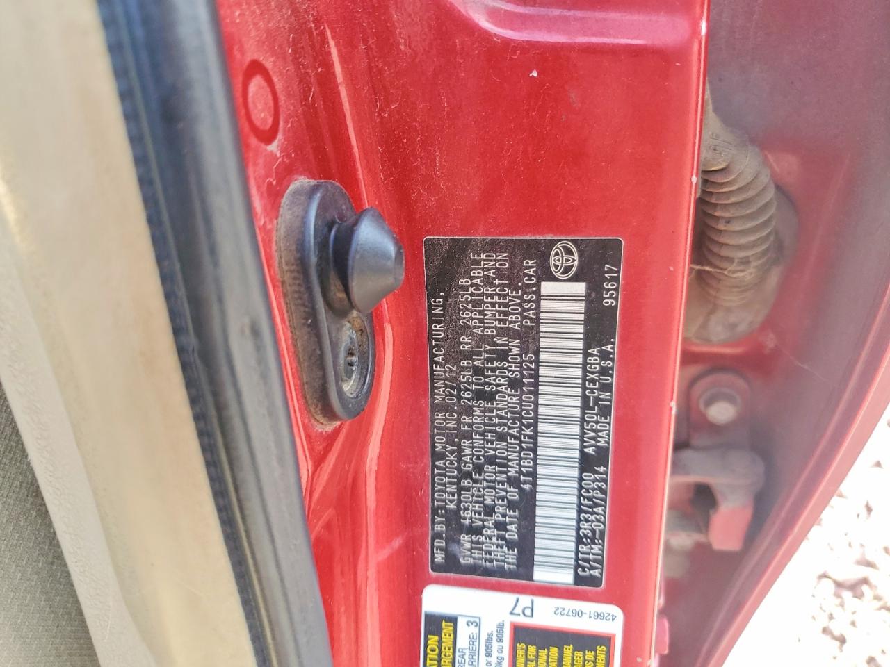 Toyota Camry Xle