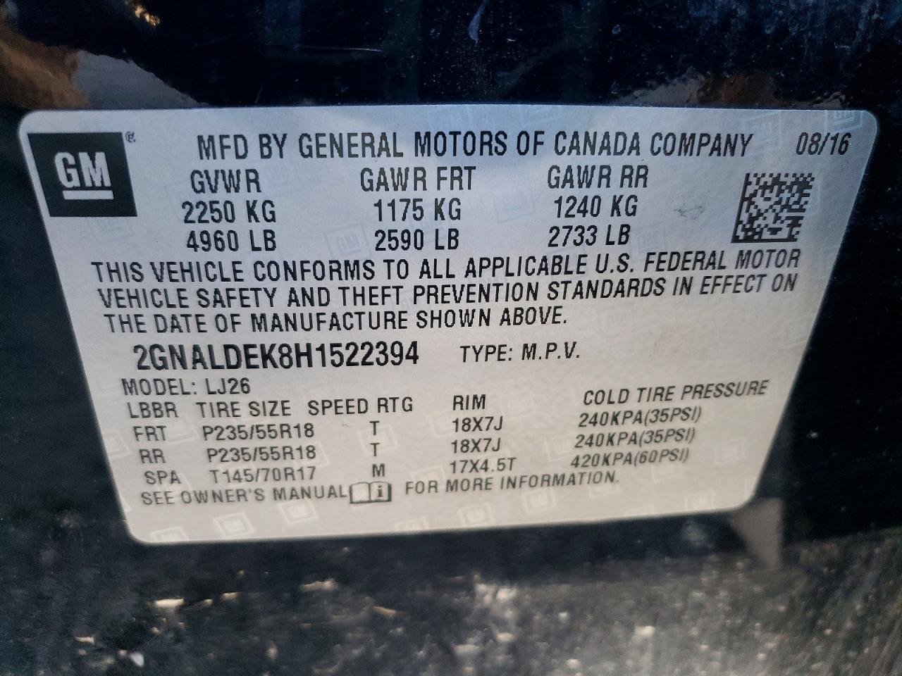 Chevrolet Equinox Premier